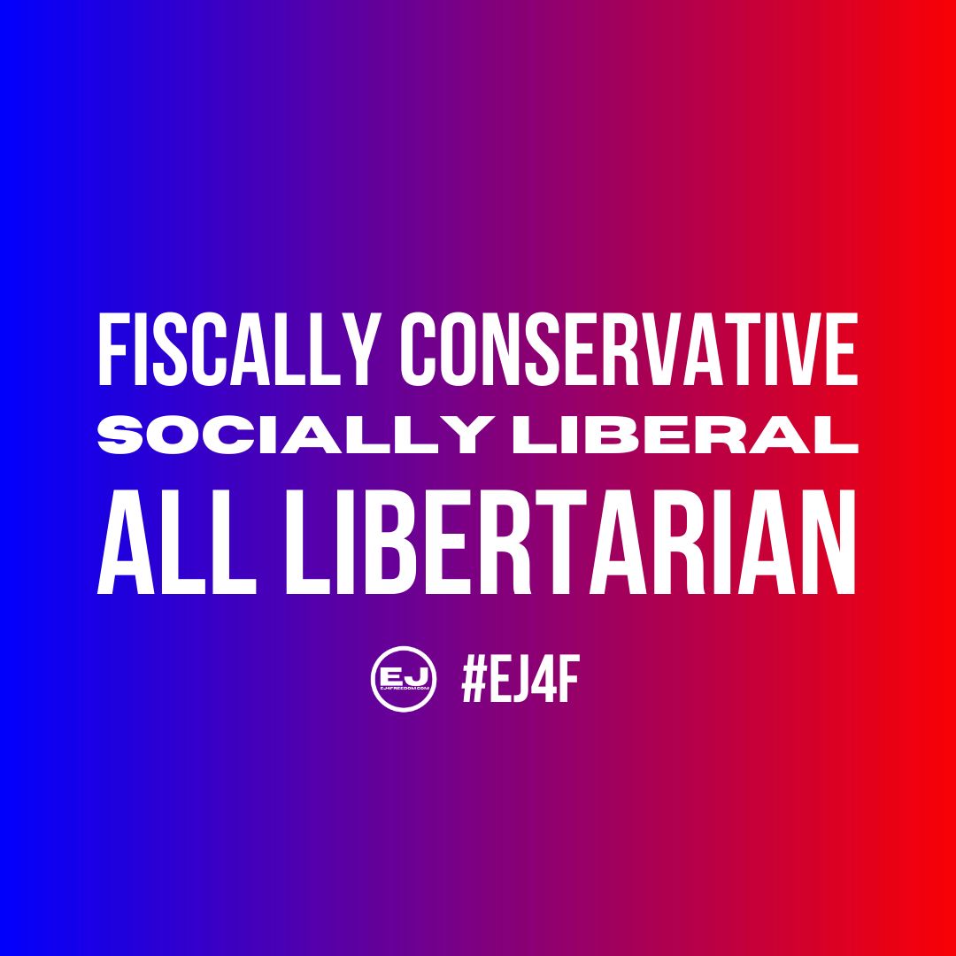 ejforliberty's tweet photo. I’m all Libertarian!
#ej4f #libertariansunite #jointheresistance #thirdparties #endtheduopoly #nolibertariansunder1k #nolibertarianunder1k #rankedchoicevoting #libertarian #voteforchange #conservatives #liberals #progressives #thirdparty #taxationistheft #billofrights #freespeech https://t.co/d1xCa1Mw8p