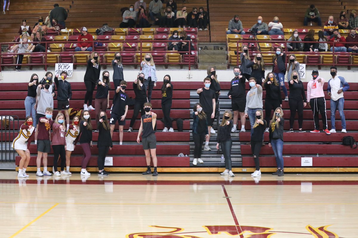 Thanks for the great crowd last night! Let’s keep up this energy to finish the season!😈