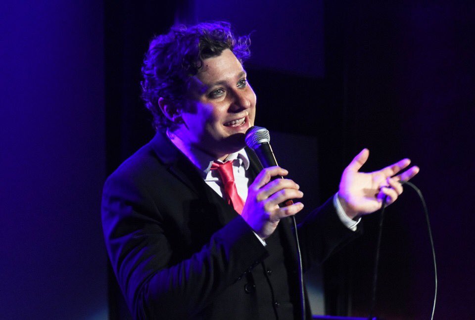 Remember fun Saturday nights? <a href="/JoeMorose/">Joe Morose</a> hosting at #LeLionRouge shot by Mark Ells.