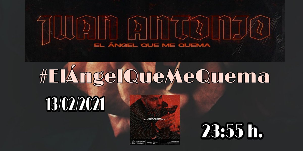 JAntoniotfans's tweet photo. QUEDAN HORAS!, ESTE ES EL HAGSTAG QUE USAREMOS ESTA NOCHE PARA EL NUEVO SINGLE DE @juan_antonio 
Recordad no usarlo hasta la hora indicada. A partir de esa hora, le damos el máximo apoyo! 🧡
#/ElÁngelQueMeQuema https://t.co/C5X4uFm7sA