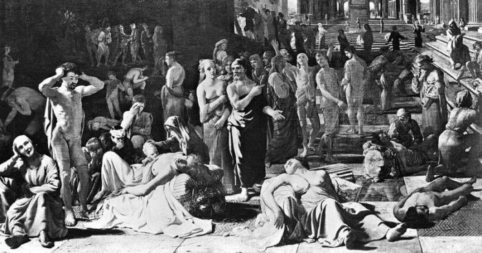 elcartagenese's tweet image. Comme dans tout événement qui nous échappe ou nous effraie des théorie du complot voient le jour..la première cible? les JUIFS.#c était eux qui comploter avec le diable pour contaminer les puits d eau  ou étaient en contact avec les musulmans #explique le prof..