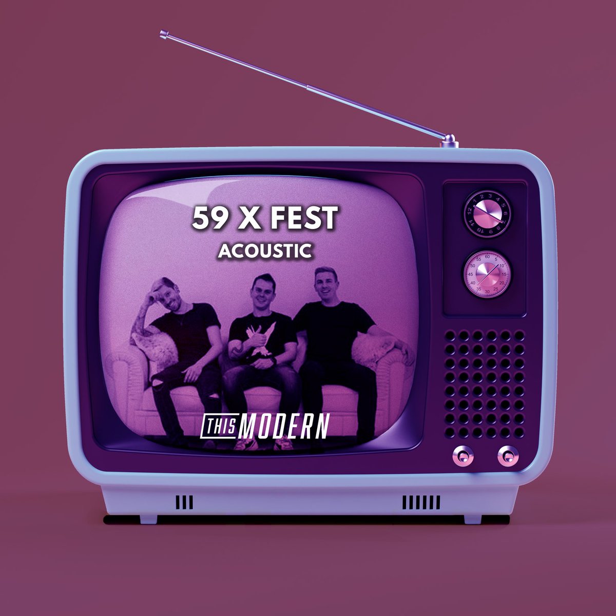thismdrn's tweet photo. We'll be dropping by to make a special intro at 59 X Fest Acoustic on 2/27. Though we won’t be performing, please join us in supporting our label mates &amp; friends. The event will be a pre-recorded livestream on @Veeps. All ticket sales will be donated to 320 Changes Direction. https://t.co/qaqpW0o7eK