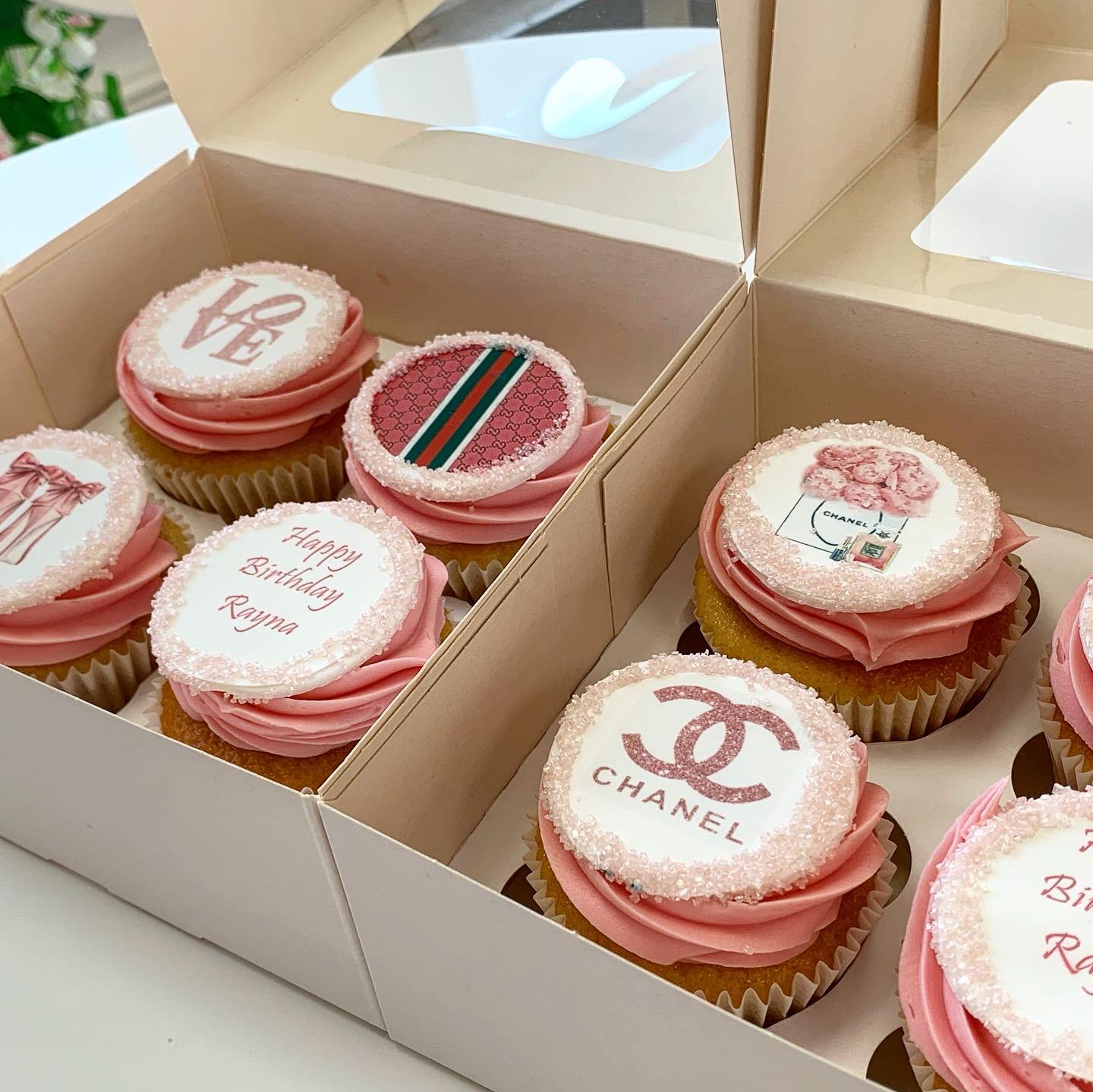 Chanel, Gucci, YSL Cupcakes, Heavenly Cupcakes