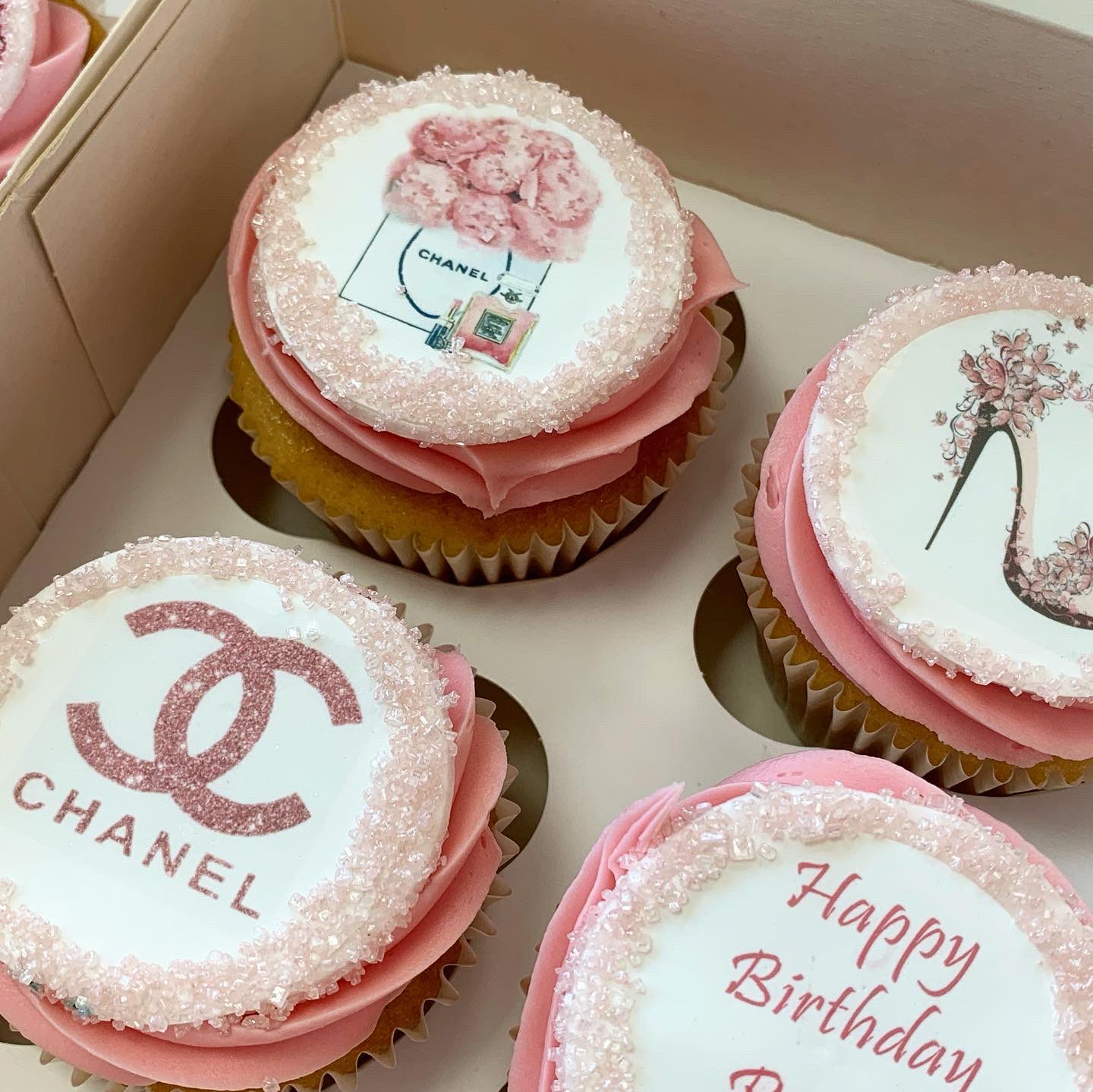 Zah Ra Cakes How Pretty Are These Pinkcupcakes Fashion Desingercake Chanel Louisvuitton Gucci Heels Cupcakes Love Prettycupcakes Manchester Manchestercakes Altrincham Cheshire Hale Halebarns Northwest Bury
