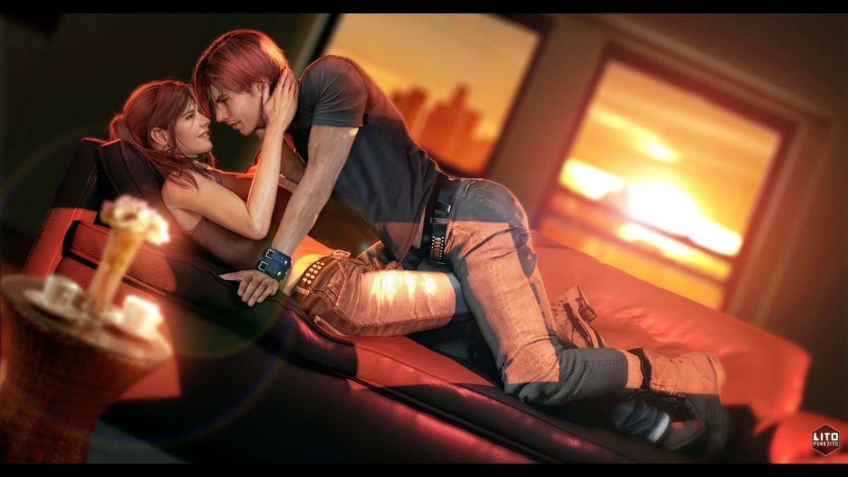 #piersnivans. #claireredfield. #residentevil. 