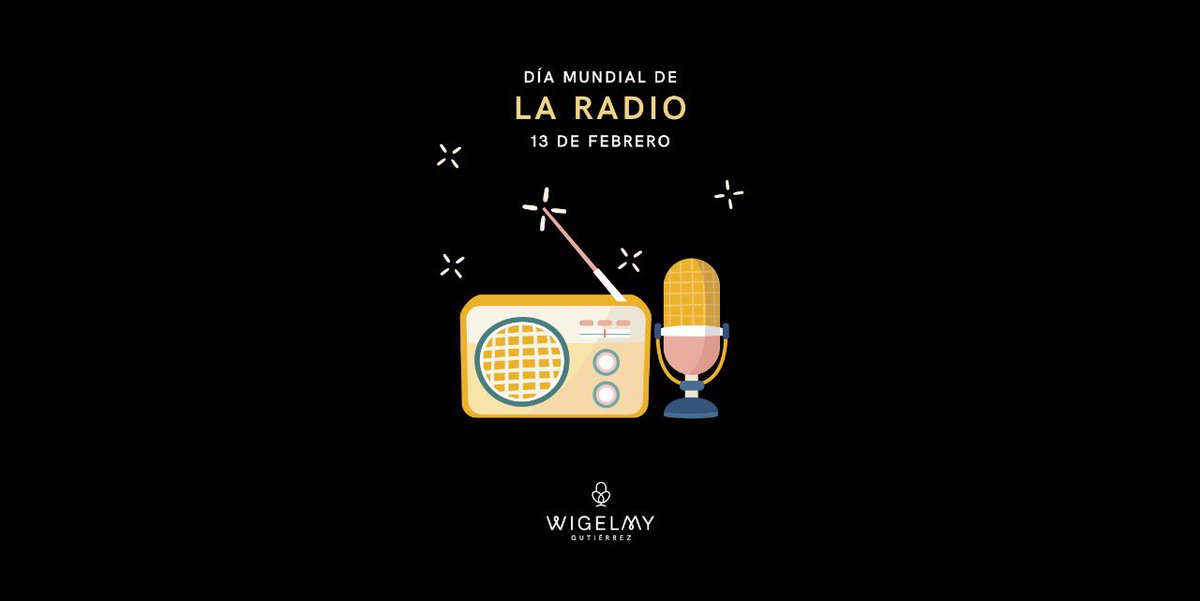 WigelmyGtz's tweet photo. ✨ Hoy celebramos a la caja mágica y a todos aquellos que hemos sido y siguen siendo parte de esta magia. 

La radio, mi medio de comunicación favorito en el que tuve el placer de trabajar por 5 años 🤩📻

#DiaInternacionaldelaRadio https://t.co/hoHQbaf9Bo