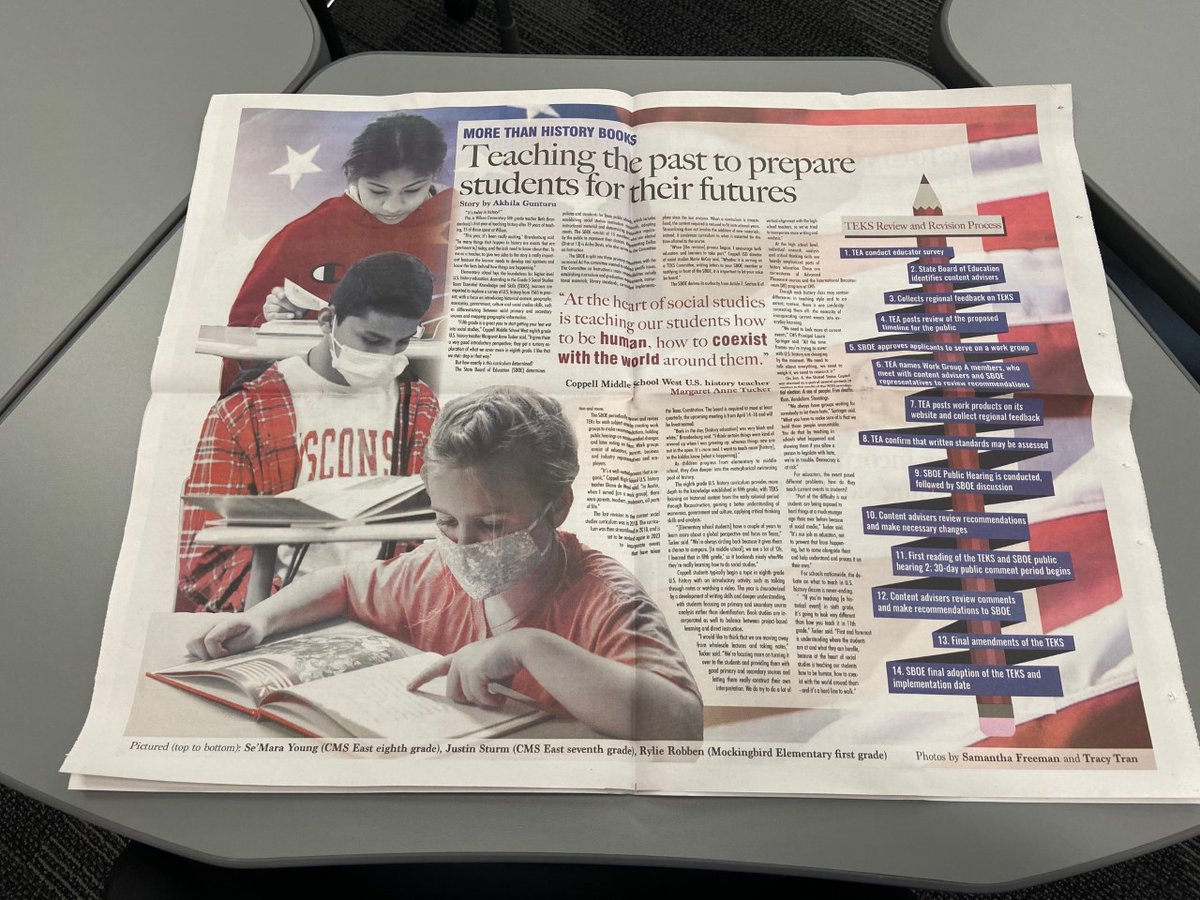bcwrolltide's tweet photo. Sneak peak at the first @CHSCampusNews issue of 2021, which can be picked up next week on @CoppellHigh campus racks when students and staff return. It's a great paper. Grab your copy and support local journalism. Some of my favorite stories (thread): #LocalEyeLocalNews https://t.co/207u4dVYBi