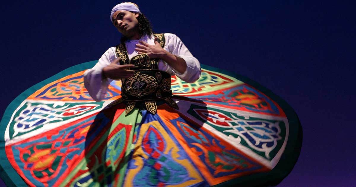 I forgot to add the Tanoura Dance which only danced my men and is usually a solo dance and it is known for their large colorful skirts. The dance itself has religious meanings.