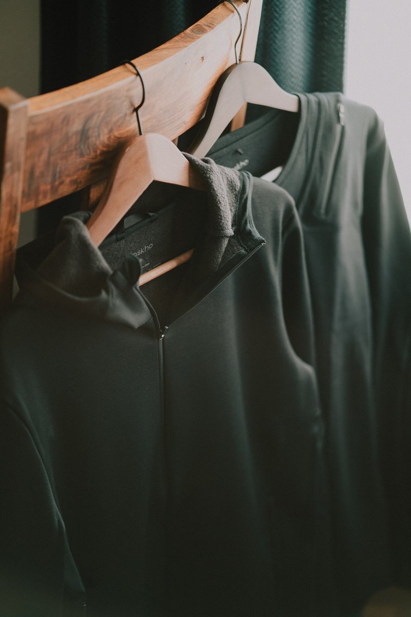 paskho's tweet image. Prepping your feed for Valentine’s Day with this couple pic of the Lucidity zip-up and the Artist long sleeve 💕