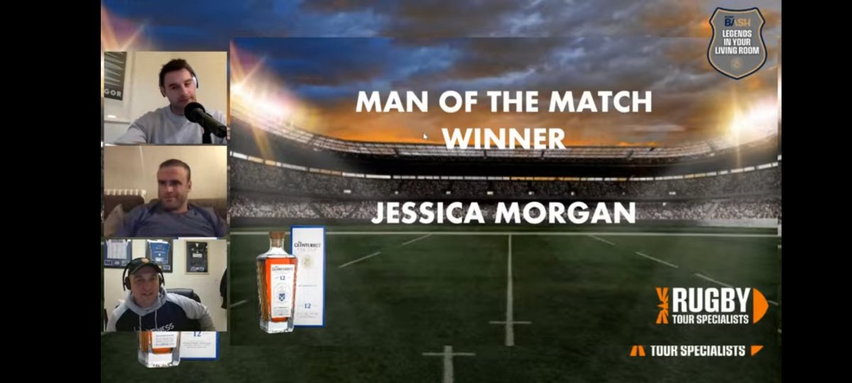 jjmorgan13's tweet photo. Thanks for a great watch at @RugbyBash and we will look forward to having a drink of whiskey 😀@Walsh1211 https://t.co/hc9yl0YyYu