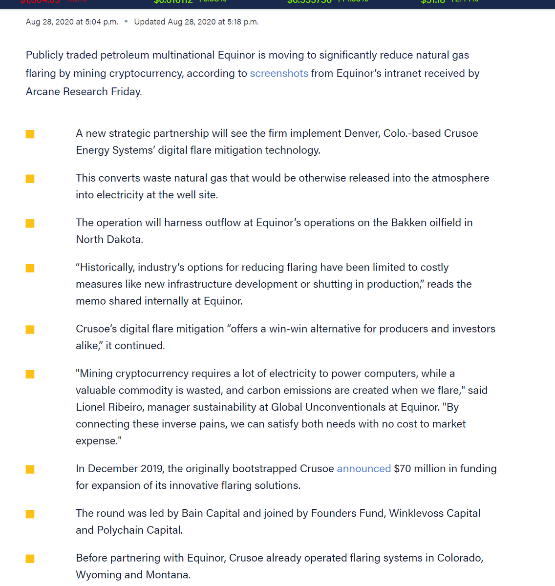 Guess what folks: the fossil fuel industry absolutely loves this idea, including my very own local Equinor. Do you know why? IT'S BECAUSE THEY LIKE BURNING FOSSIL FUELS, CREATING GREENHOUSE GAS EMISSIONS AND PROFITING FROM DOING THAT.