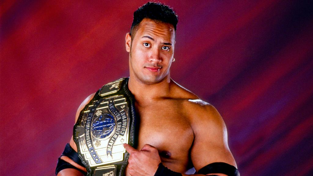 FINALLY ... <a href="/TheRock/">Dwayne Johnson</a> earned his first-ever championship in <a href="/WWE/">WWE</a> 2️⃣4️⃣ years ago today! #ICChampion

👀 ms.spr.ly/6019pN2db