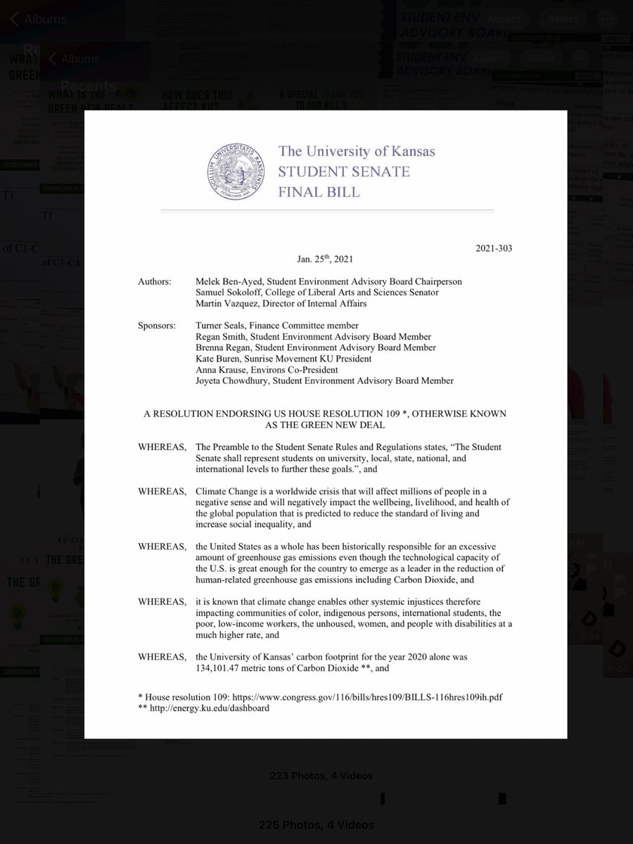 KU Student Senate tweet media