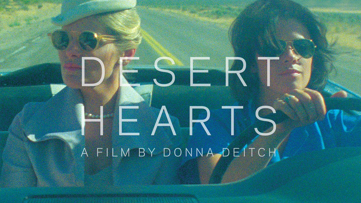 Donna Deitch's DESERT HEARTS is on Criterion Channel https://www.criterionchannel.com/desert-hearts&nbsp;