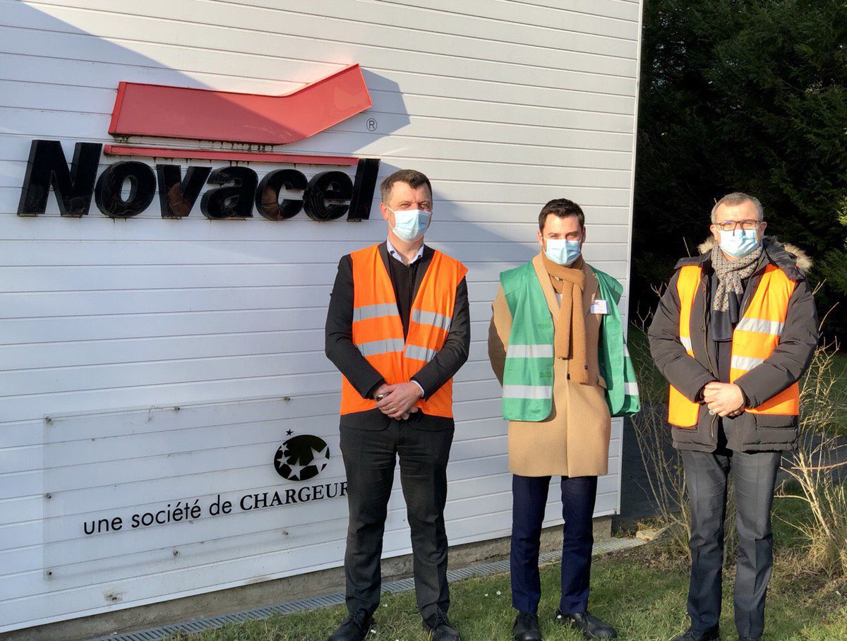 damienadam76's tweet photo. À Déville-les-Rouen, #Novacel est leader dans la fabrication de pellicules adhésives de protection pour le #bâtiment, l’#électroménager, l’#électronique et l’#automobile.
Une belle visite & des échanges enrichissants sur le #PlanDeRelance et le programme Territoires d’#industrie https://t.co/3k8xYeiIpX
