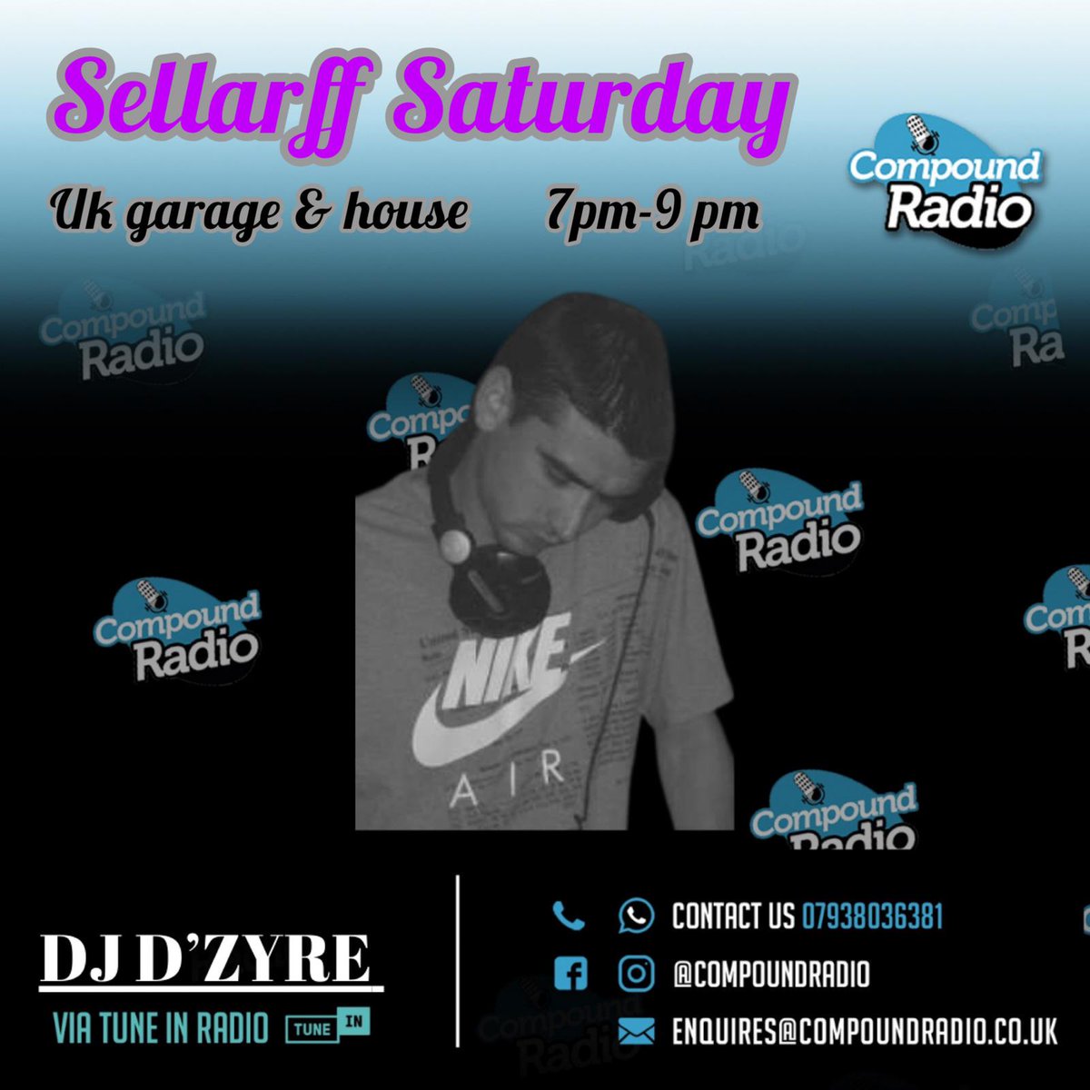CompoundRadioUK's tweet photo. #Dj #Mix #oldies
#SaturdayMotivation #SaturdayVibes #SaturdayThoughts #radio #livestream #livenow #worldwide #global #CompoundRadio #UnitedKingdom #London #garage #house
https://t.co/XBNNTohmD3 https://t.co/Gtu3T8S1sx