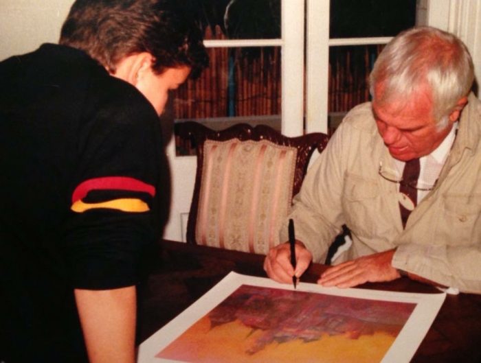 This is hit me harder than I thought I would. I've chatted a bunch about my impactful single encounter with Charles Boyer when I was a kid. As an artist, he was my very first favorite artist. So much inspiration was given unknowingly from this man. RIP and thank you Mr. Boyer.