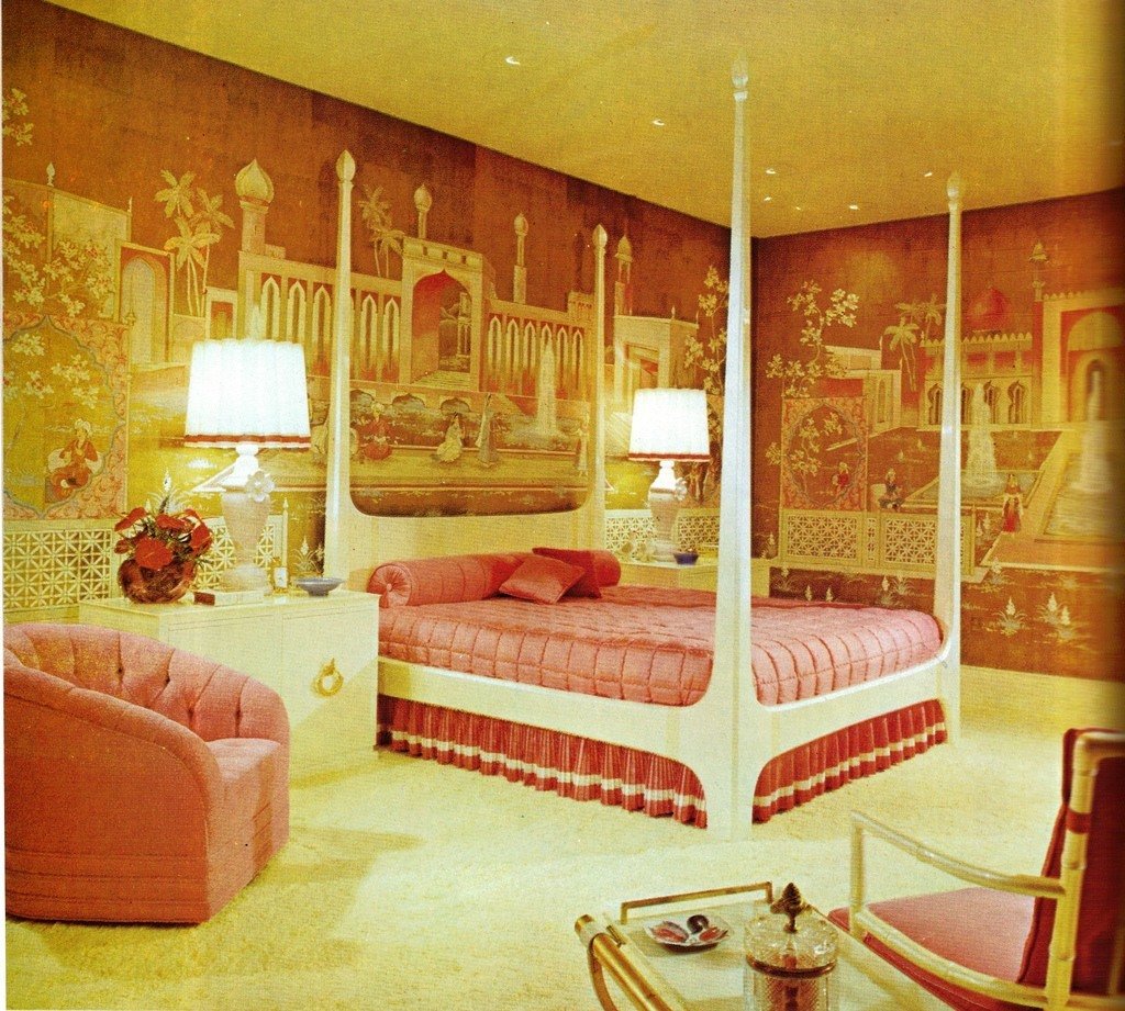 Conspicuous consumption was reaching one of its periodic zeniths in 1970. Unlike today where we flaunt our home technology, in 1970 it was decor rather than data that we craved in abundance.