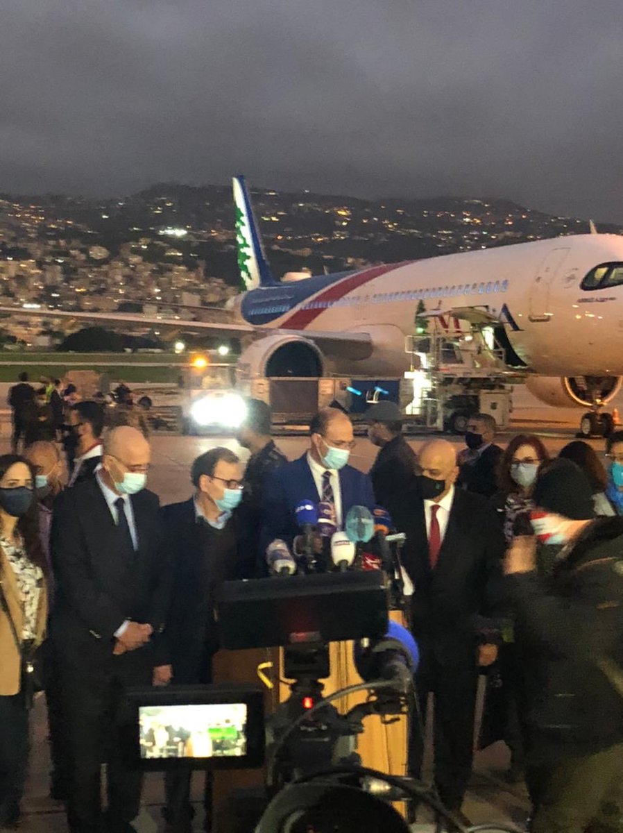 FeridBelhaj's tweet photo. 28K #covid19 vaccine doses have been delivered today to #Lebanon out of 2 MILLION doses that will be delivered over the coming few weeks. 
Again, PRIORITY groups first. Register NOW....#NoWasta. https://t.co/FNTnf35wiX