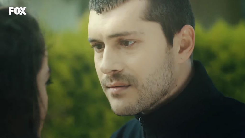 “I understand u without speaking, I hear u even if u do not tell me, I listen to u even if u do not say anything.” He lost his mother, but now has Yagmur. The one person who saw good in him. She is the light for him at the end of this tunnel  #AkMur  #SonYaz