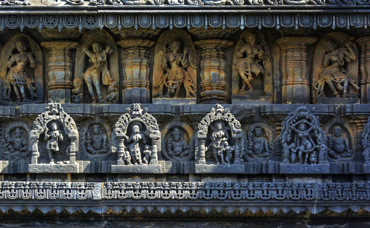 Suhas2910's tweet photo. The Hoysala architecture.@LostTemple7 
#belur #hoysala #architecture #karnataka #india https://t.co/CjL99awXke