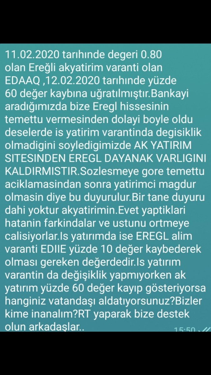 okan__oguz's tweet photo. #CanKulağıylaDinleyin #edaaq #spk #akyatirim #Akvarant #EREGL #hisse #bist100 https://t.co/kL6tDr2Phz