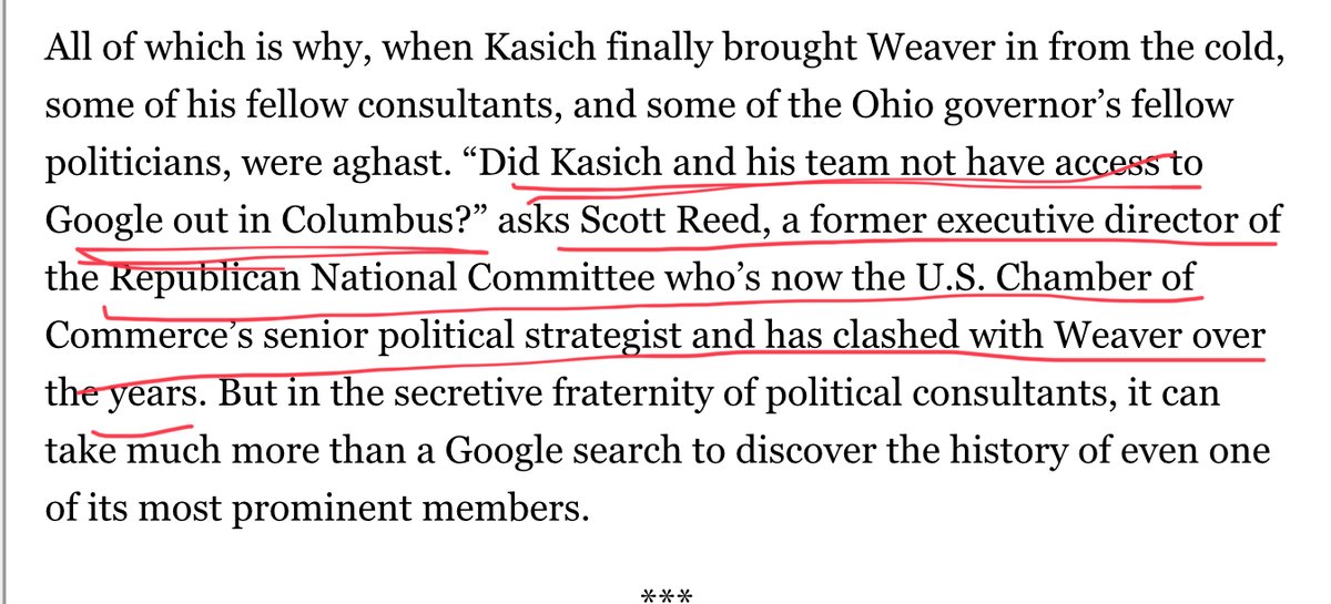 Kasich is a dope. By then Weaver was widely known, and widely disliked