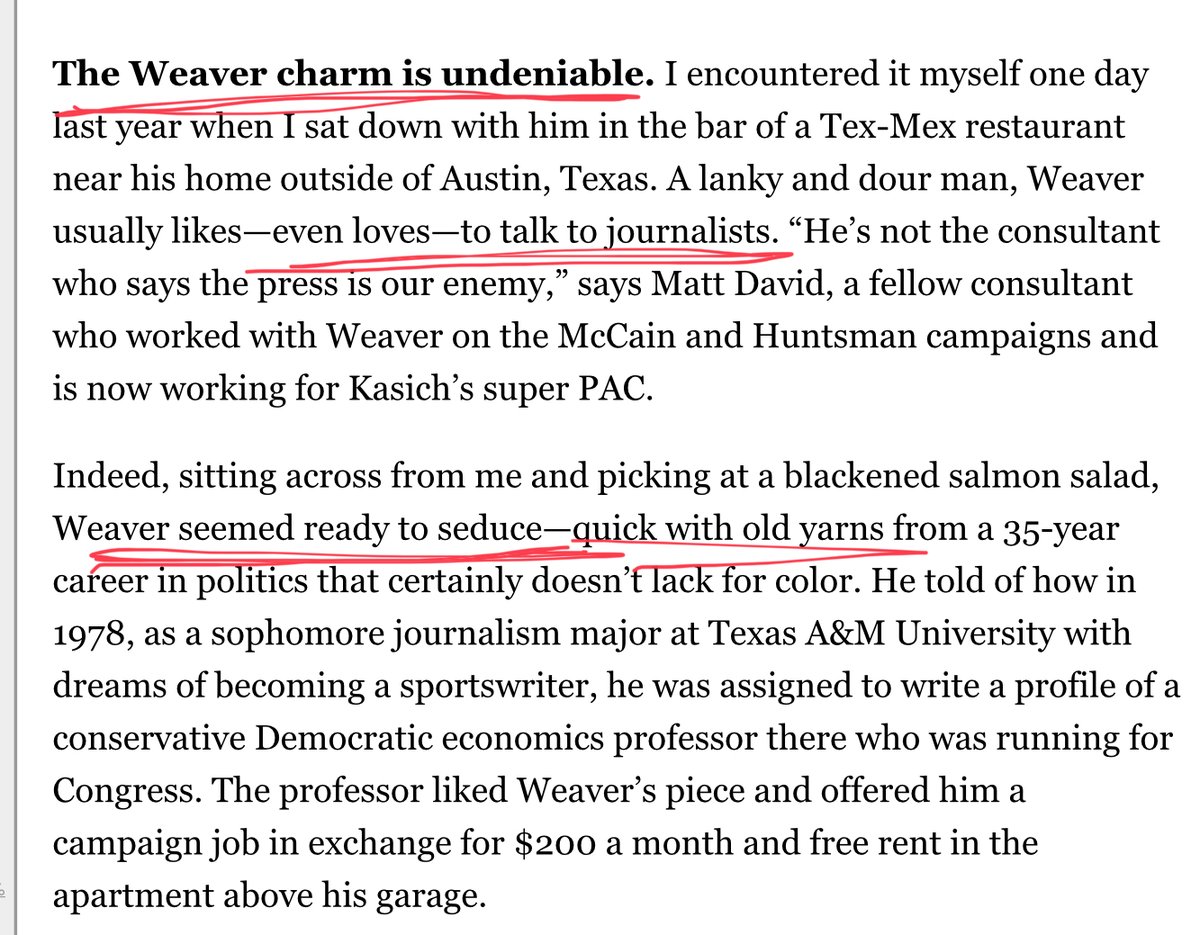 Interesting phrasing