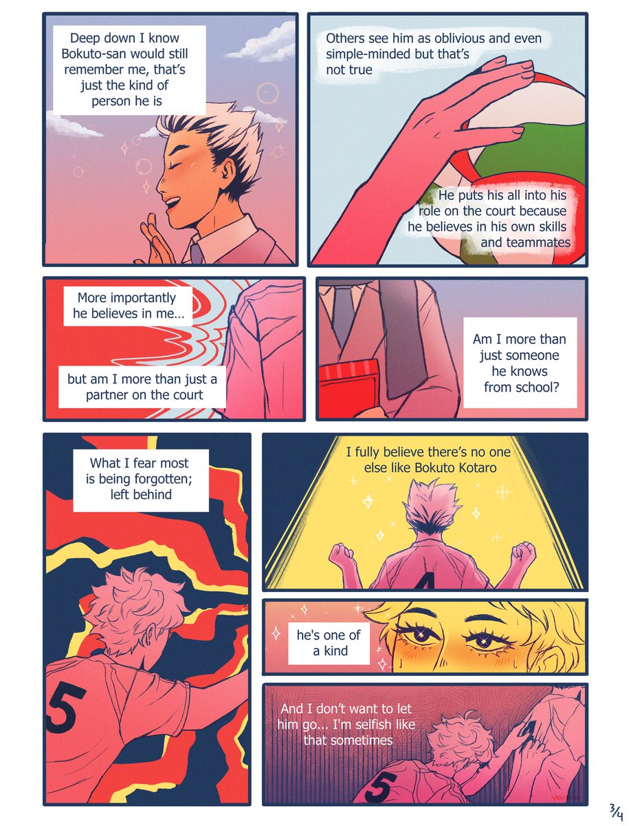 Bokuto is one of a kind
[3/4] #BokuAka 