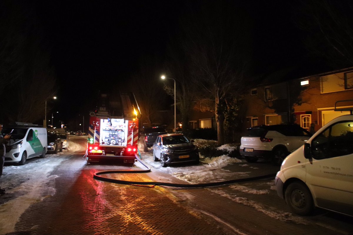 Melding gebouwbrand Molenweg Monster