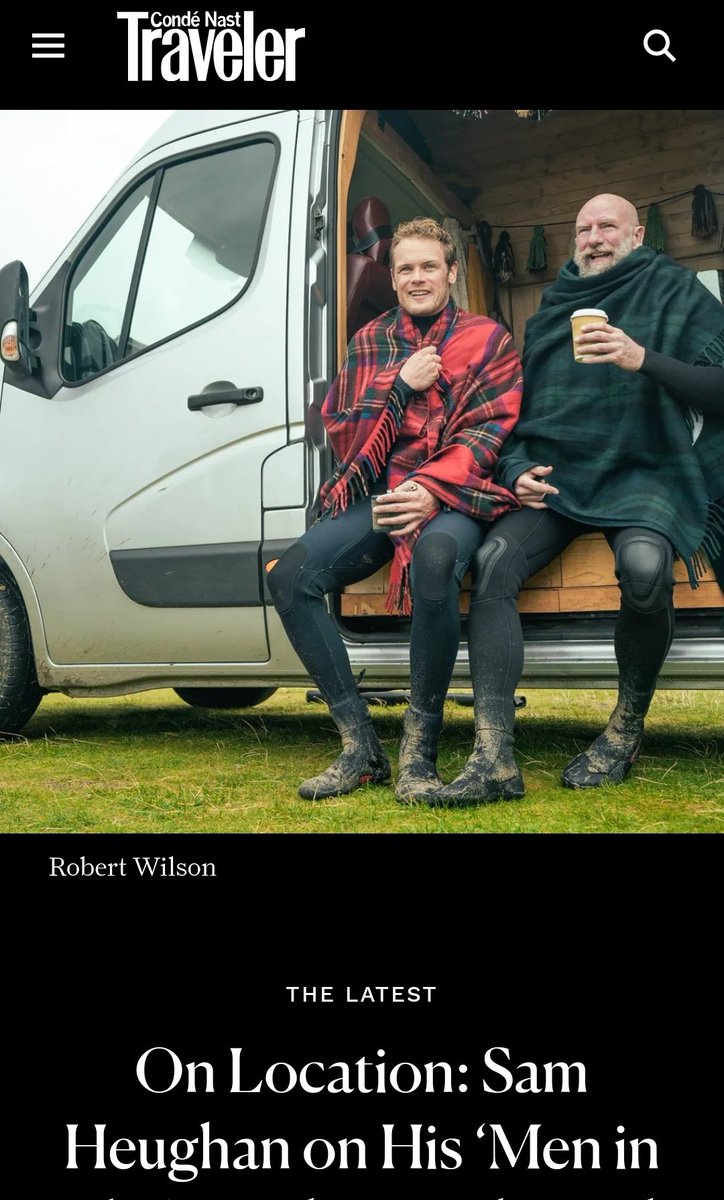 Adding some more  #MIK articles because i am so incredibly proud of its co-creator and exec. producer, Mr. Heughan. Can you blame me? 