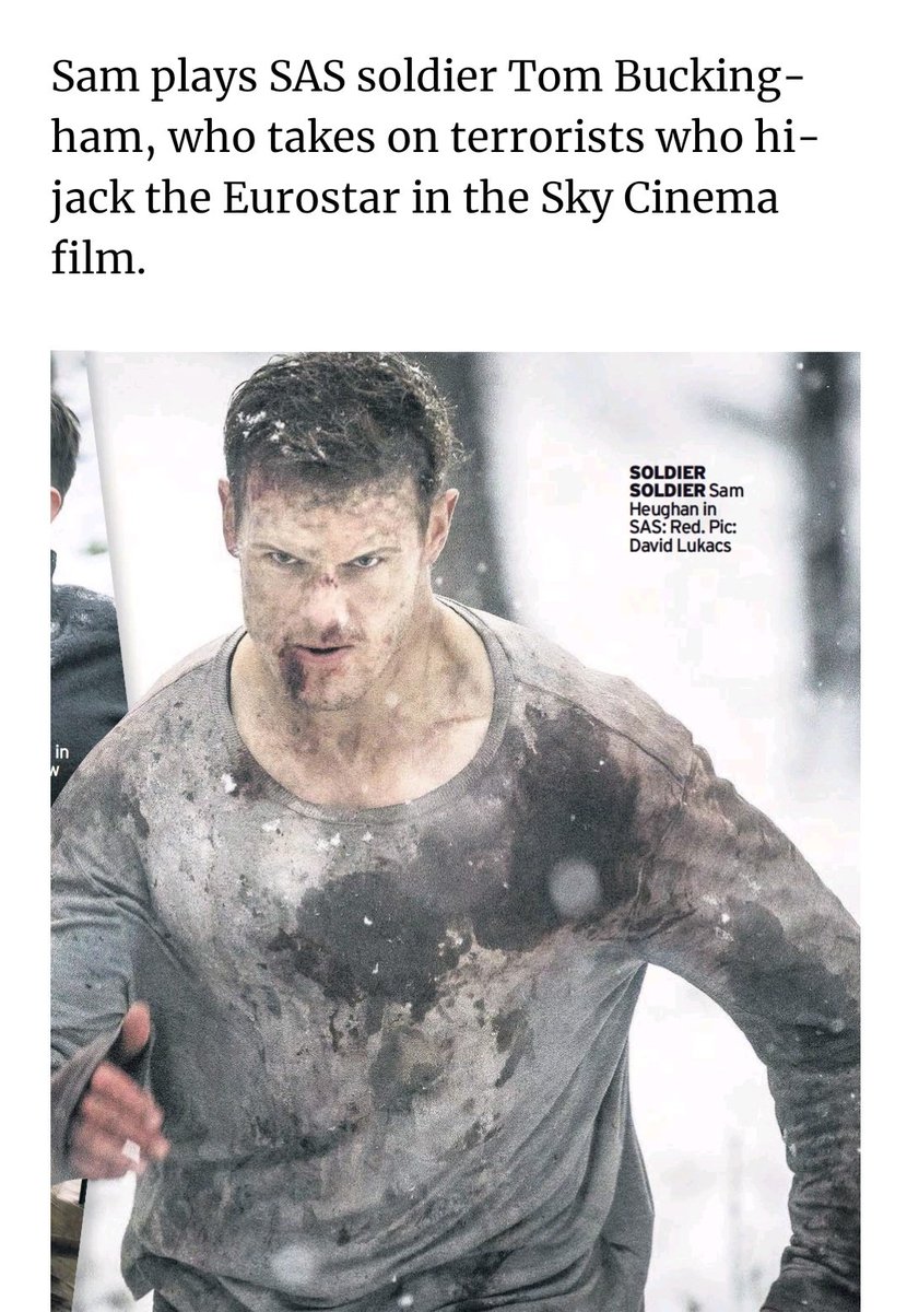 Also, Daily Record and the Scottish Sun mention Sam's  #SASRedNotice in a new and interesting article!  #SamHeughan