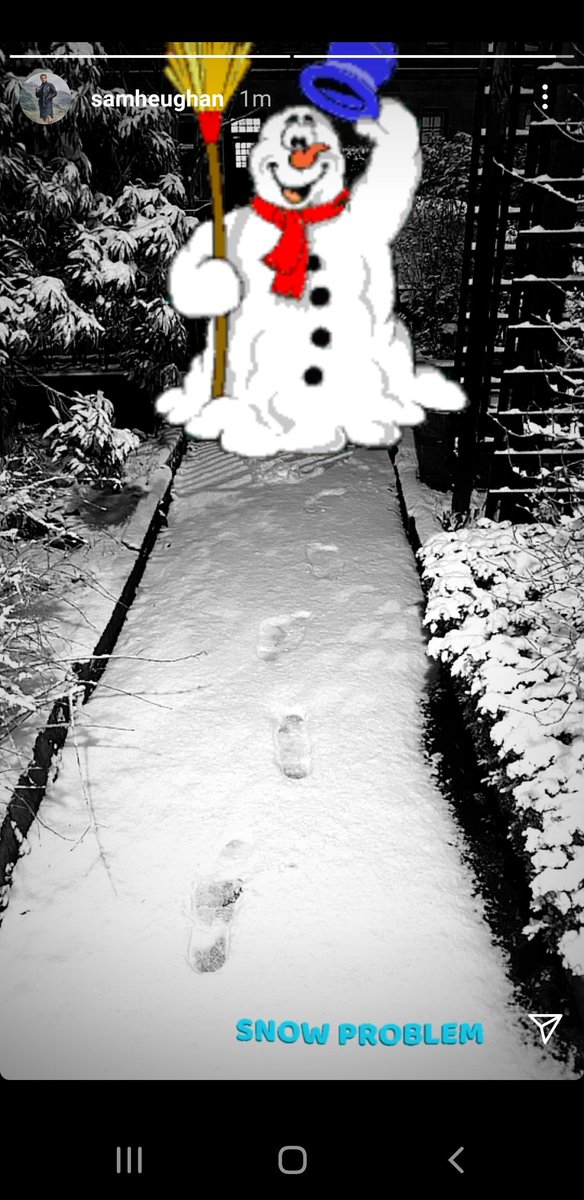 Also, Sam has snow problems... like a lot of us! Plus a walk down memory lane with the man himself! Ahh, memories! 