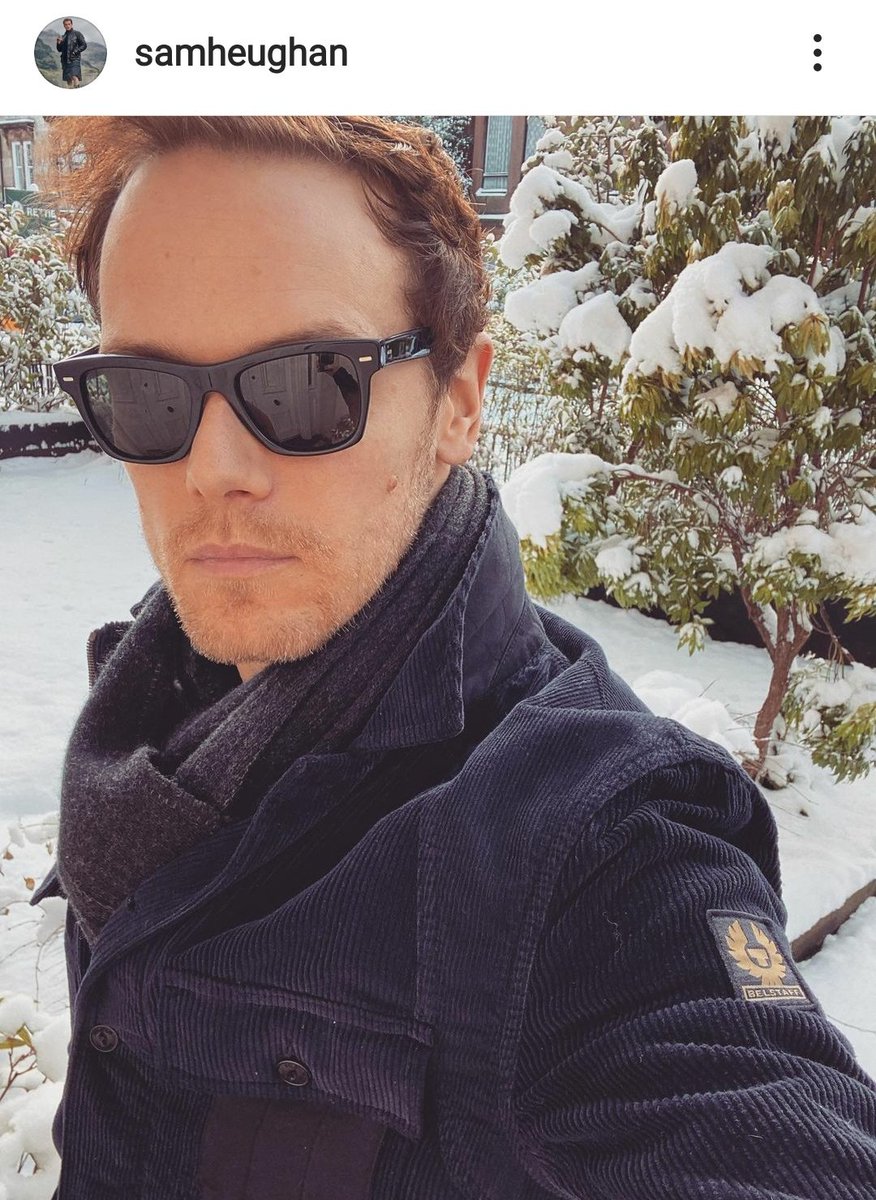 Continuing with Sam's MPC and their supporting The Global Food Banking (so very proud to be able to be a small part of this) and adding Mr. Snow Man himself, melting our hearts since 1980 #SamHeughan