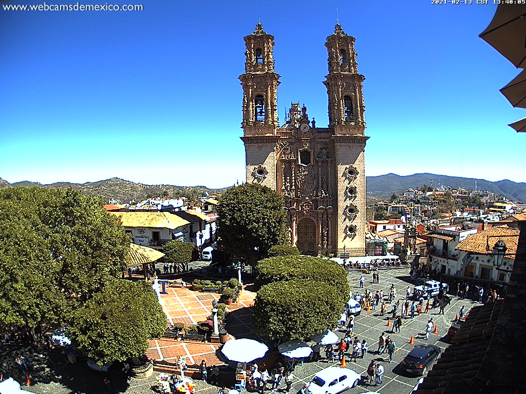 webcamsdemexico's tweet photo. Hermosa tarde soleada en el #PuebloMágico de #Taxco, #Guerrero.

Transmisión #EnVivo 24/7 👇 
https://t.co/KmSZNu9bqz
Vista hacia el Centro y Santa Prisca. 

#QuédateEnCasa.
Si tienes que salir:
👉🏼 Usa siempre cubrebocas.
👉🏼 Mantén #SanaDistancia. https://t.co/pwZ6iLUQ4C