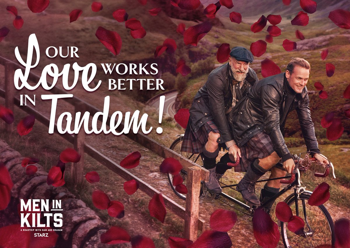 The before mentioned amazing Valentine cards! Plus a special "How to ... by  #SamHeughan" edition with our own Cupid in my added tweet. https://twitter.com/Elara38/status/1357073296295092232?s=19 #MenInKilts  #SamHeughan  #GrahamMcTavish