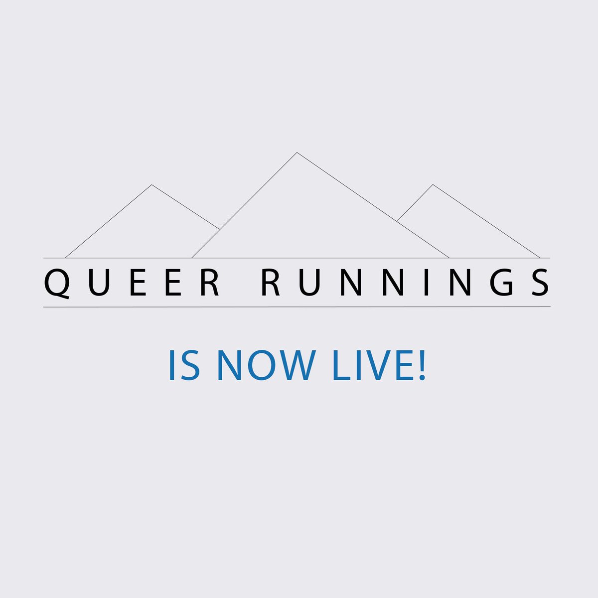 QRunnings's tweet photo. Well I finally got there.  The website is live and I am officially open for business! #queerrunnings #queer #LGBTQ #queerrunners https://t.co/rabEZLMTrA