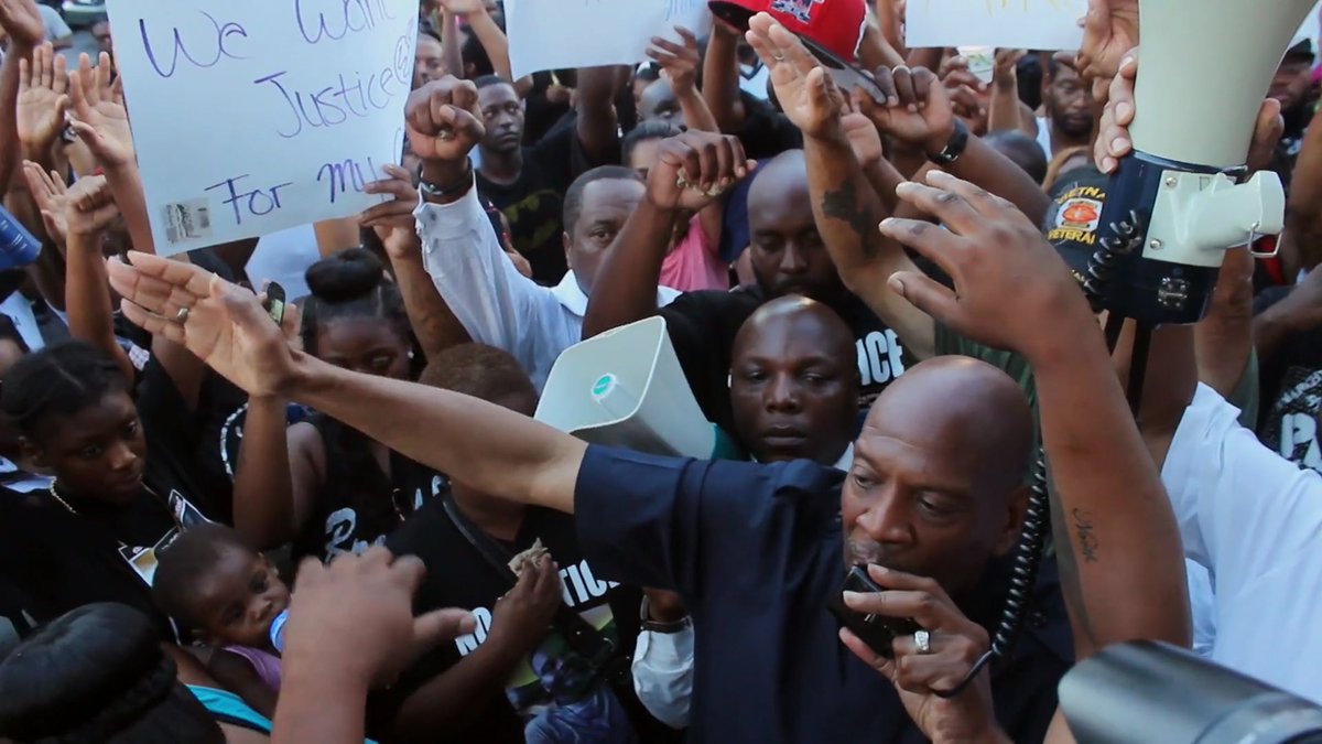 WHOSE STREETSFilmmakers Sabaah Folayan and Damon Davis spent over a year in Ferguson, Missouri to document the aftermath of Michael Brown’s death at the hands of police, and the lives of protestors who want justice.