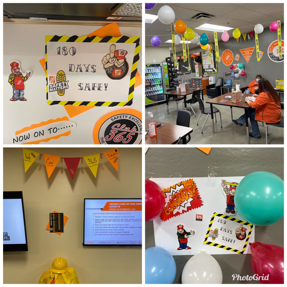 Store 2754 is 180 Days Safe! Awesome Job Team! Safety Matters! ⁦@nate_knowles⁩ ⁦@kimwiechert⁩ ⁦@bobsaniga⁩ ⁦@kathyraglin840⁩ ⁦@niki_langlois⁩