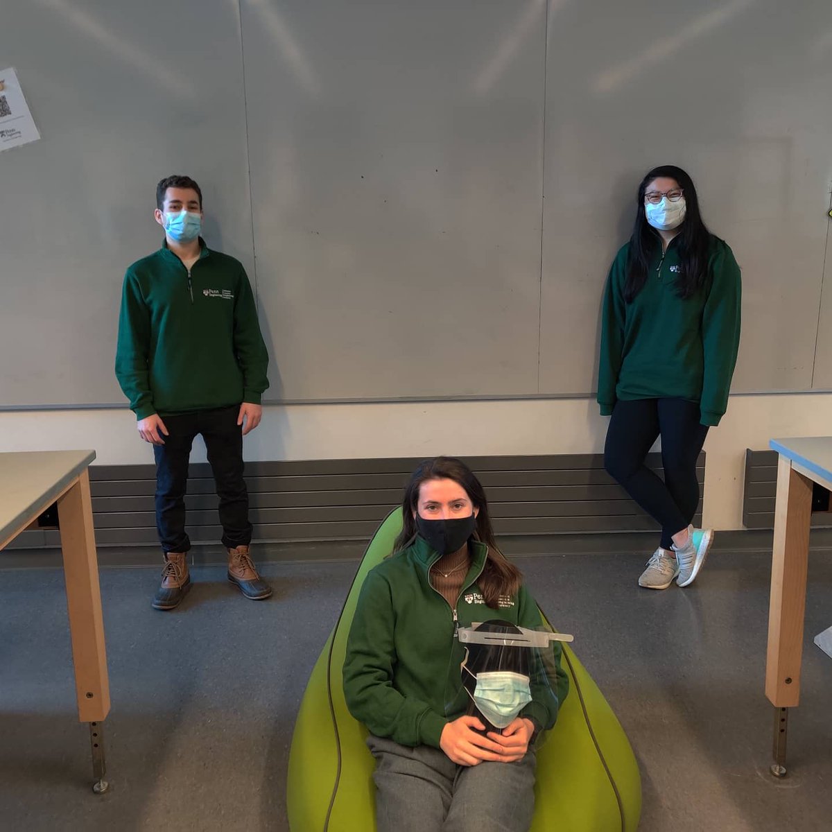 PennBElabs's tweet photo. Our student employees! Welcome, Karen Dong! And Sheila?
#PennBElabs #PennEngineering #PennBioengineering #biomedicalengineering #bioengineering #innovation #InventingTheFuture #MakerSpace #BioMakerSpace #LearnDesignInvent https://t.co/ZY3h9JVZqx