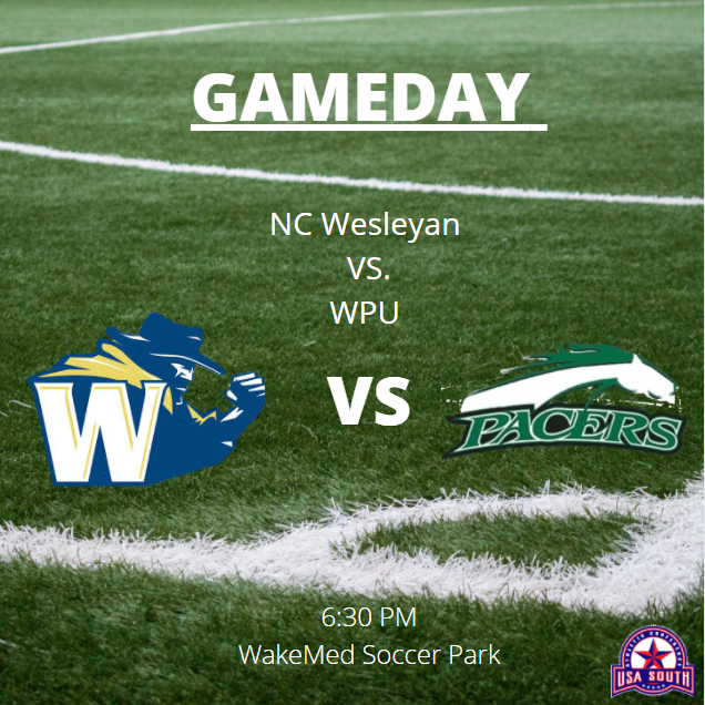 It...is...GAMEDAY!  

We are back on the pitch this evening at William Peace University.  Kick off is at 6:30 PM EST. 

Game will be live on WPU Athletics website so be sure to follow along! 

LETS GO BISHOPS! ⚽️⚽️⚽️
