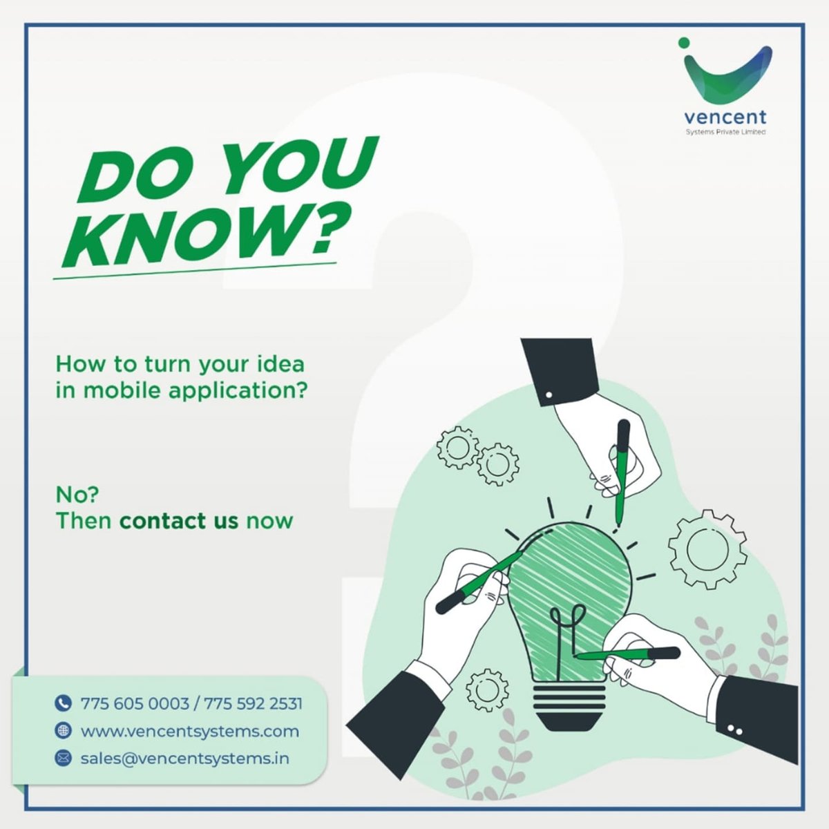 VencentSystems's tweet image. Do you have ideas for your business but don't know how to implement your ideas in different services like mobile applications?Now don’t worry, You just found the right place
📲+ 917756050003
vencentsystems.com
#VencentSystemsPrivateLimited #MobileAppDevelopmentLifecycle
