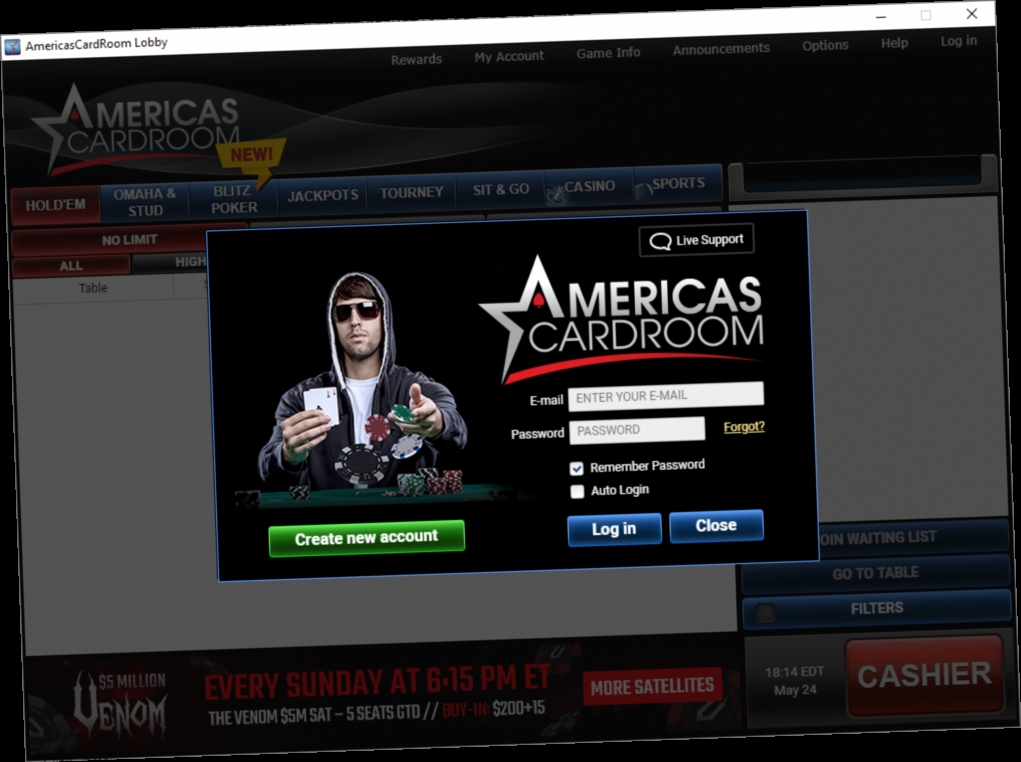 americas cardroom version 22.4 download / Twitter