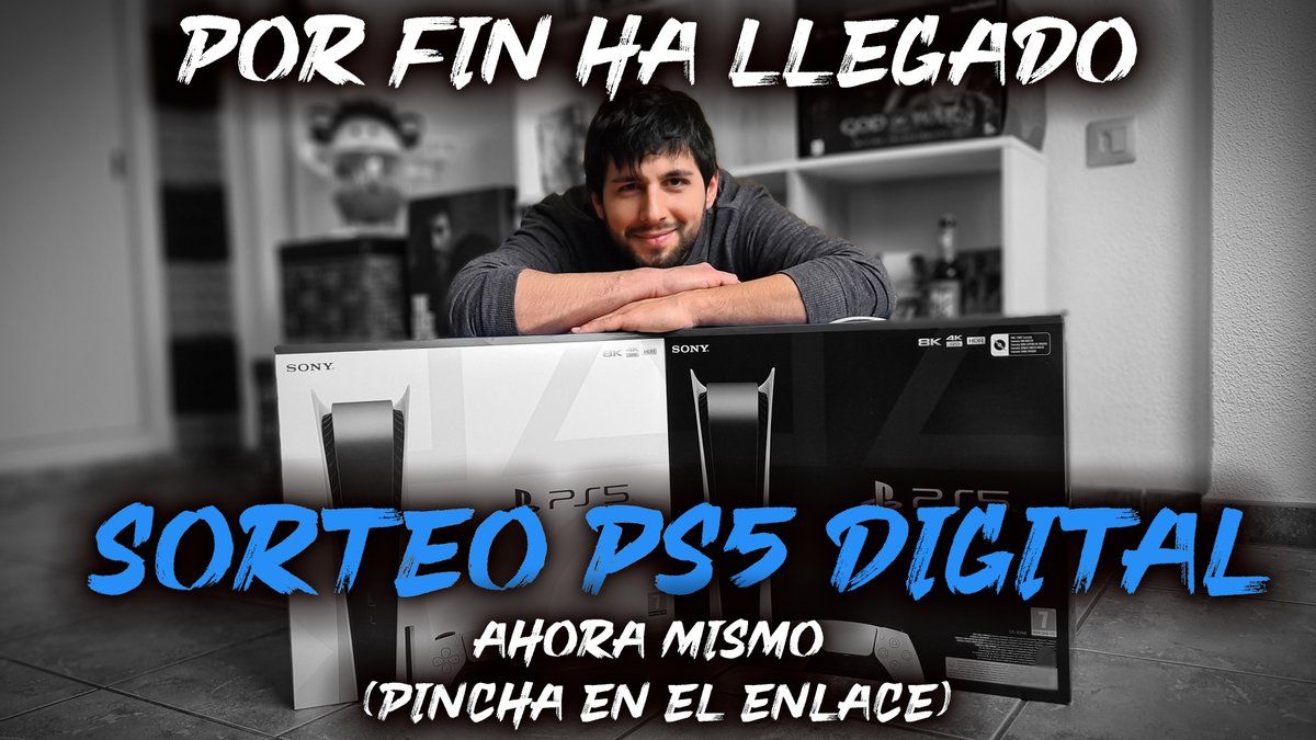 Hooked26727403's tweet photo. SORTEO PLAYSTATION 5 Digital !!! ( A Cualquier Parte Del Mundo ) https://t.co/7B73jzXZac https://t.co/CPOfiPQRdN