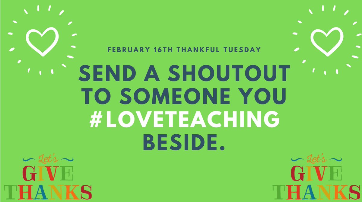 LoveTeaching_24's tweet photo. Thankful Tuesday

Five lucky people will win EL Swag from @ELeducation and a $50 gift card to @DonorsChoose

To enter:
💕 Quote this Tweet with your answer
💕 Use the #LoveTeaching

Contest Closes at 8pm CST https://t.co/3bjrubQkxW