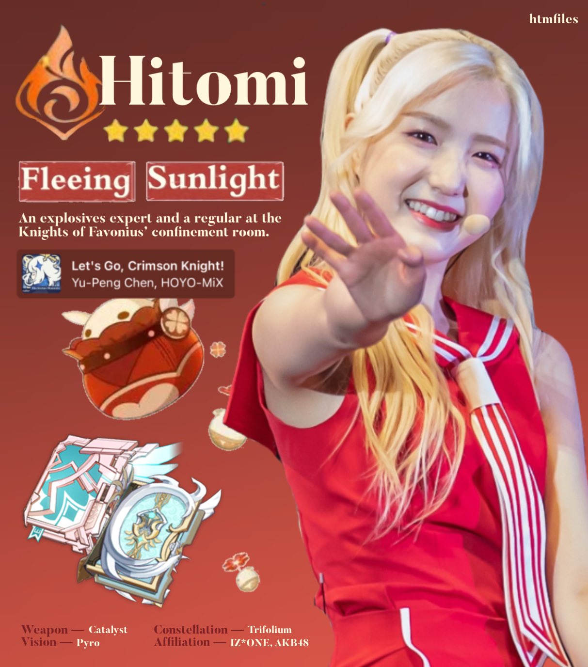 َ on X: hitomi as a genshin impact character t.co9y2ppGhBcK  X