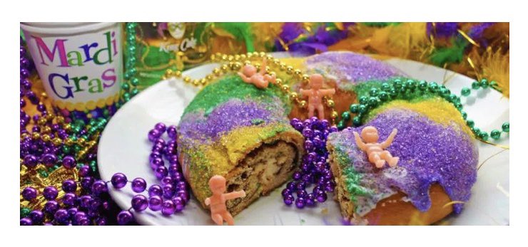 kari_sullivan's tweet photo. @CamShinny @CamrynSullivann We have an authentic King Cake from @gambinosbakery waiting for us- lots of music, dancing, and Princess and the Frog! 💜💛💚⚜️ https://t.co/7cDnL0w3H7