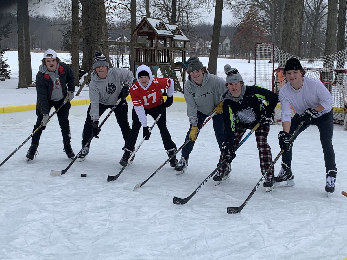 What baseball and lacrosse players do when we have 18” of snow and 20 degrees?
<a href="/ThomasZerman10/">Thomas Zerman</a> <a href="/feimster_jack/">Jack Feimster</a> <a href="/DylanGorgias/">Dylan Gorgias</a> <a href="/IanShealy/">Ian Shealy</a> <a href="/Chassel7/">Cullen Hassel</a> <a href="/bournconnor/">Connor Bourn</a> <a href="/WCWarhawksBB/">WC Warhawks Baseball</a> <a href="/OLHS_Baseball/">Liberty Baseball</a> <a href="/RecruitTigers/">Rawlings Tigers National Recruiting</a>
