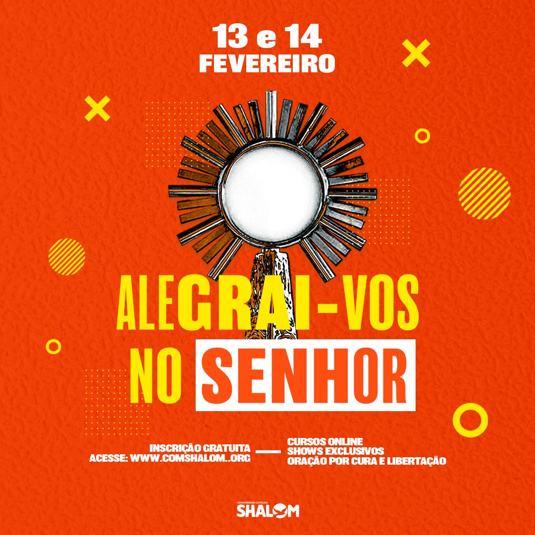 Alegrai-vos no Senhor - Retiro de carnaval