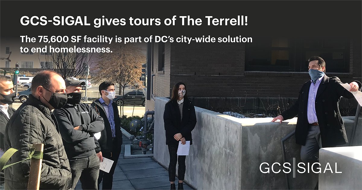 GCS-SIGAL (@gcs_sigal) on Twitter photo Last week, our partners <a href="/DCHumanServ/">DC Department of Human Services</a> and <a href="/DCDGS/">DC Department of General Services</a> visited The Terrell to provide insight on the building’s program and purpose. Multiple tours walked the team through the site that provides supportive shelter to DC families. Learn more: dcist.com/story/21/02/03… Last week, our partners <a href="/DCHumanServ/">DC Department of Human Services</a> and <a href="/DCDGS/">DC Department of General Services</a> visited The Terrell to provide insight on the building’s program and purpose. Multiple tours walked the team through the site that provides supportive shelter to DC families. Learn more: dcist.com/story/21/02/03…